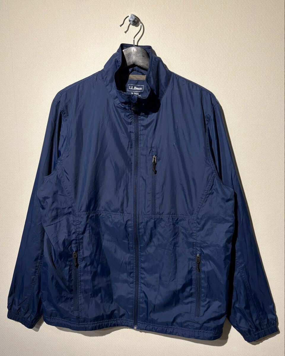 L.L.Bean / WINDBREAKER JACKET / SIZE:M / NAVY / Item ID 299785 / エルエルビーン / ウインドブレーカージャケット ナイロンジャケット拍卖