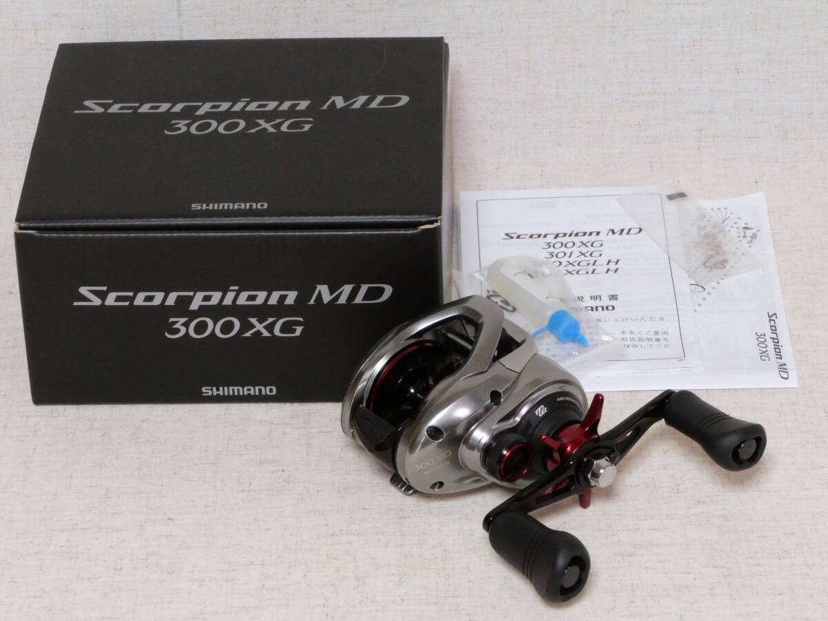 ★超美品!シマノ 21 スコーピオンMD 300XG 右巻き拍卖
