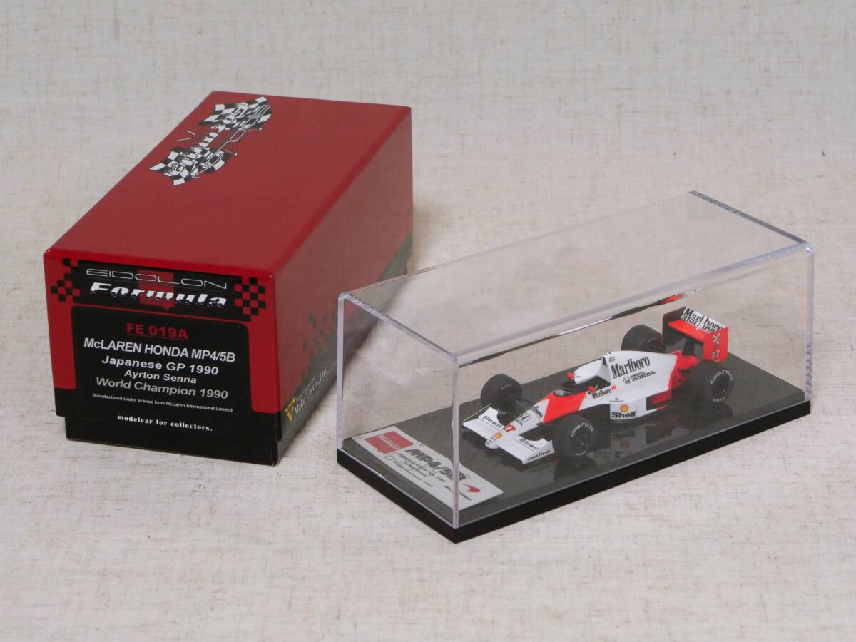 ★現状!アイドロン 1/43 マクラーレン ホンダ MP4/5B 日本GP 1990 No.27 ワールドチャンピオン A.セナ拍卖