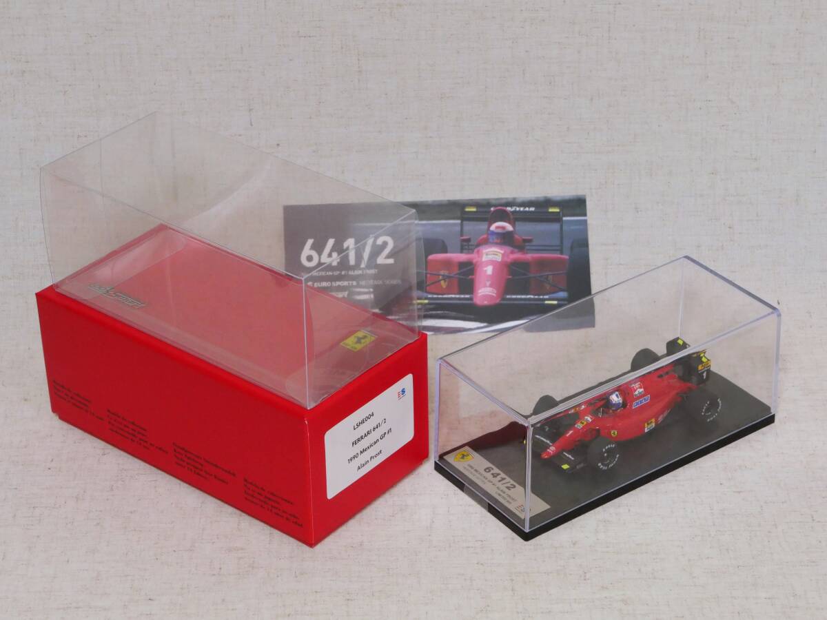 ★レア・未開封品!ルックスマート 1/43 フェラーリ 641/2 #1 アラン・プロスト 1990 メキシコGP ウイナー拍卖