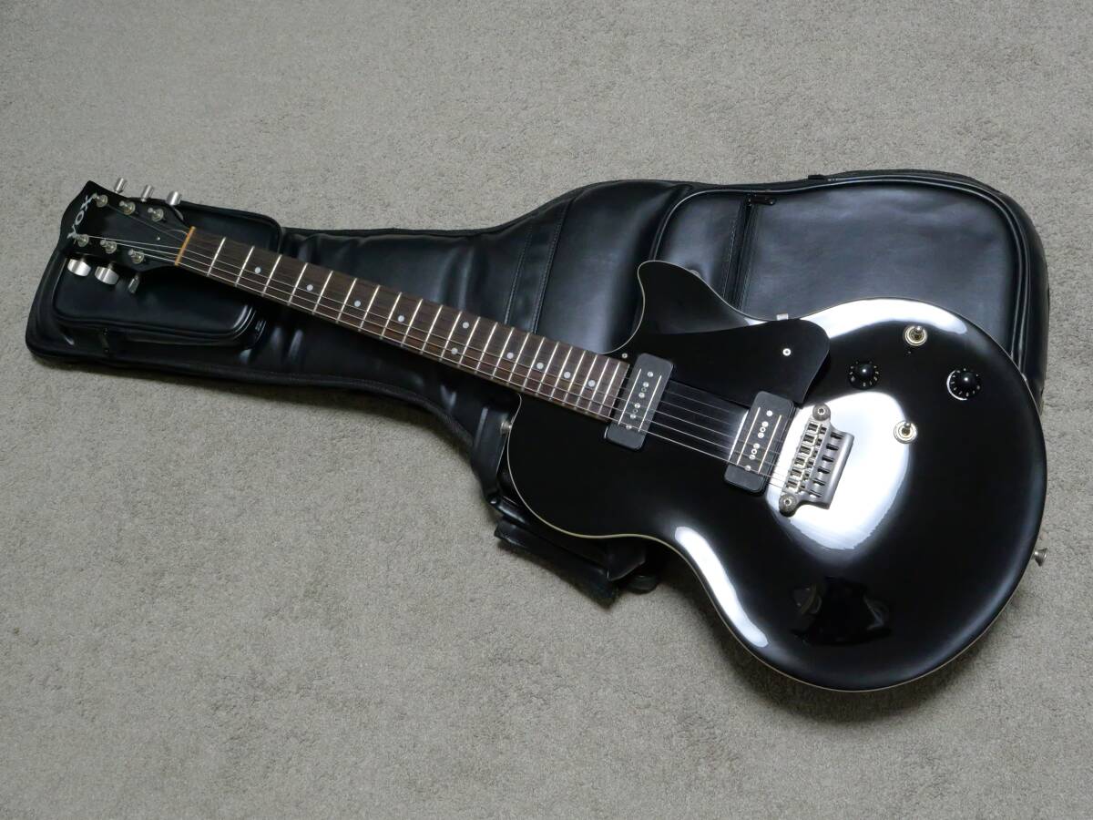 ★珍品!レア!VOX ヴォックス SSC-33 レスポール シェイプ エレキギター「3.3kg」軽量モデル拍卖