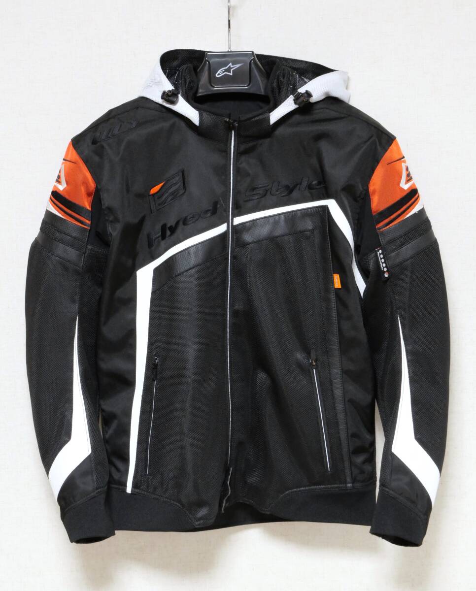 ★極上ユーズド!ヒョウドウ HYOD STJ046DN ST-X BUCKLER D3O® ジャケット LLサイズ メッシュ&レザー拍卖