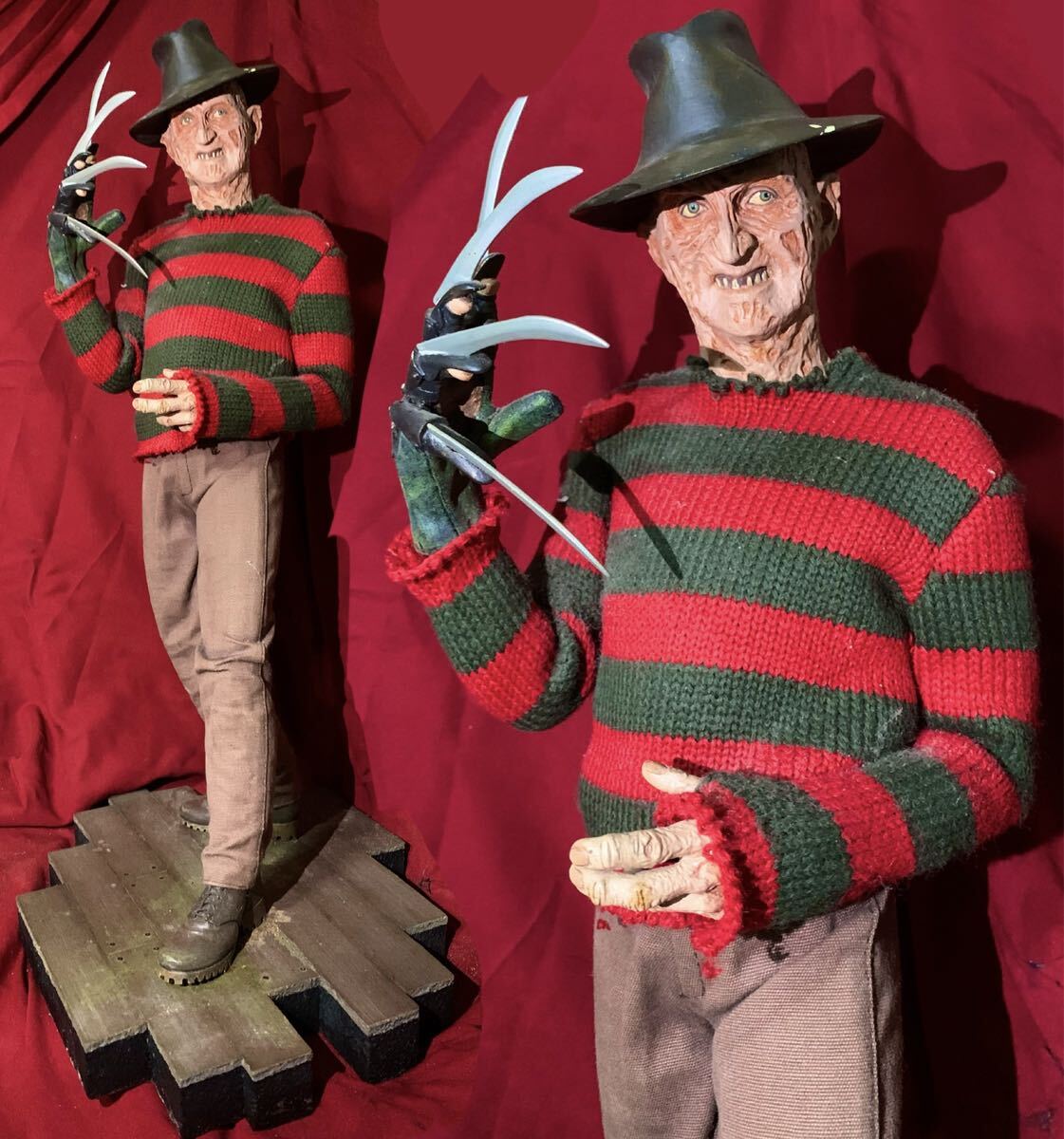 特大50センチ サイドショウ エルム街の悪夢 フレディ 1/4 フィギュア拍卖