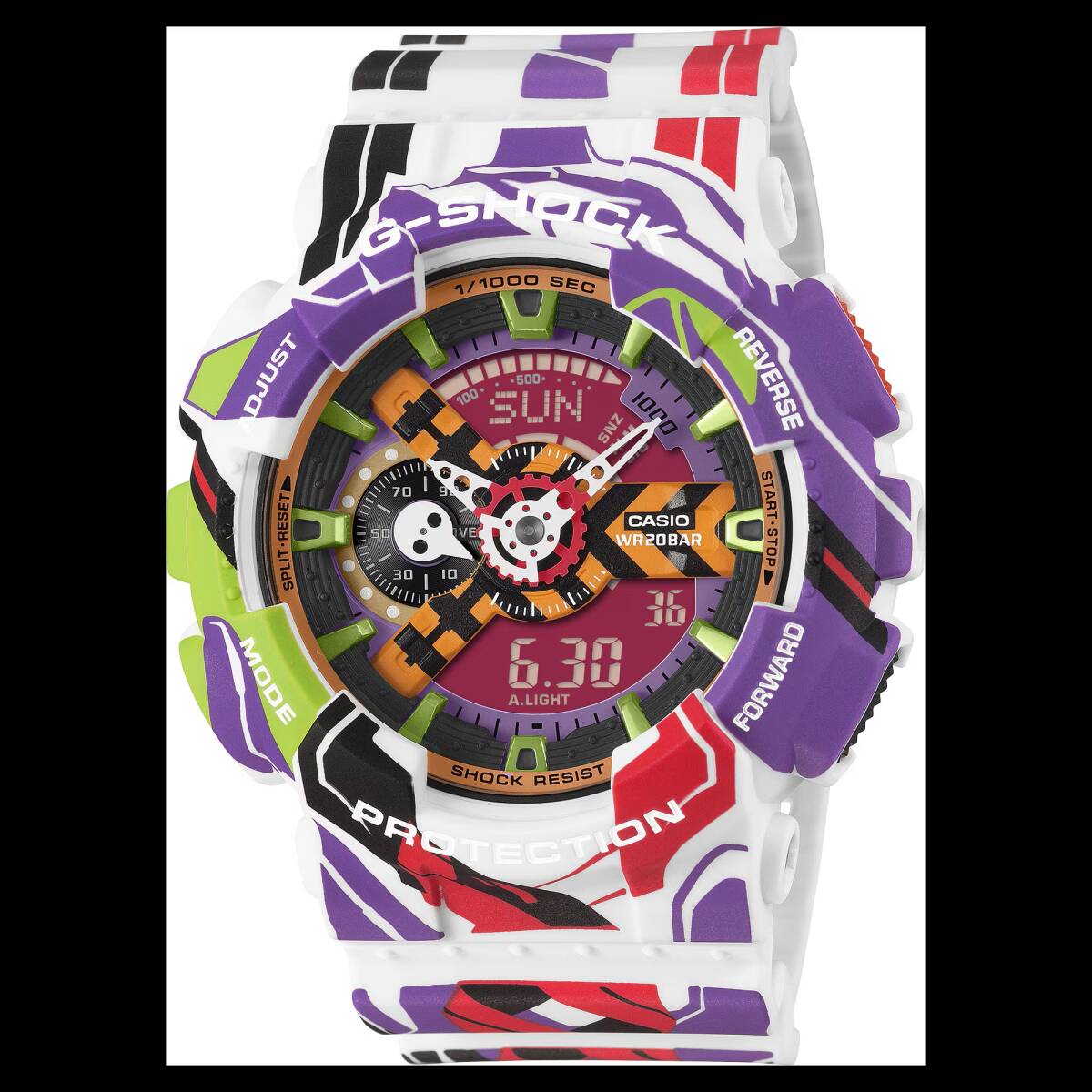 (新品・未開封) CASIO G-SHOCK エヴァンゲリオン30周年モデル GA-110EVA30-7AJR拍卖