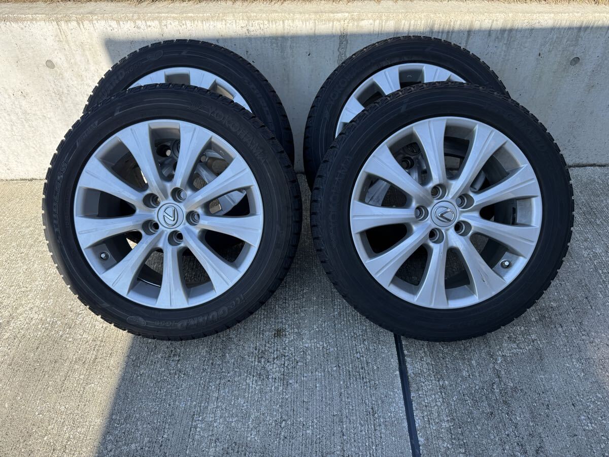 スタッドレス レクサス 純正 225/50/17 IG50 ヨコハマ 7.5J+45 拍卖