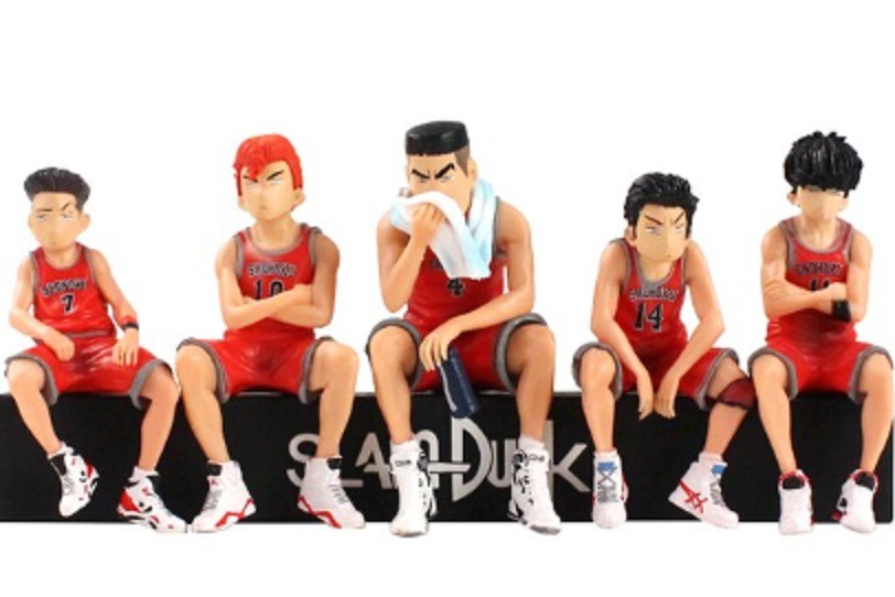 ★1円スタート★送料無料★SLAMDUNK/スラムダンク/フィギュア/5体セット/匿名発送/輸入品/バスケ/桜木花道/赤木/流川/ジャンプ拍卖