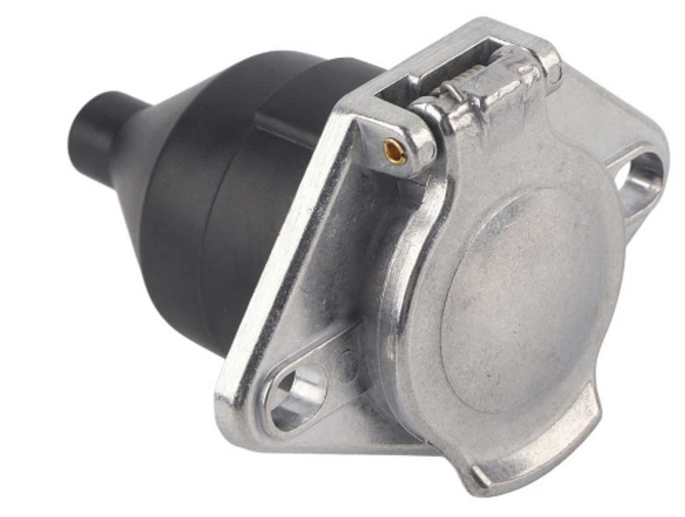 ★送料無料★ 配線ソケット 汎用品 車側 7ピン カプラー ラウンドコネクター スリーブコンセント ヒッチ トレーラー ジェット拍卖