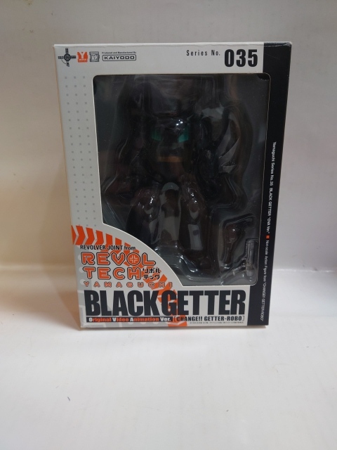 B-1689 中古品◇フィギュア 海洋堂 真ゲッターロボ 世界最後の日 リボルテックヤマグチ No.035 ブラックゲッター拍卖