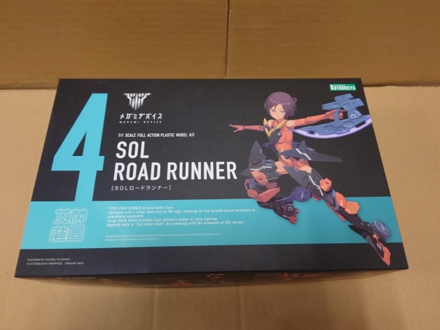 B-1718 未組立品◇プラモデル コトブキヤ メガミデバイス 1/1 SOLロードランナー 拍卖