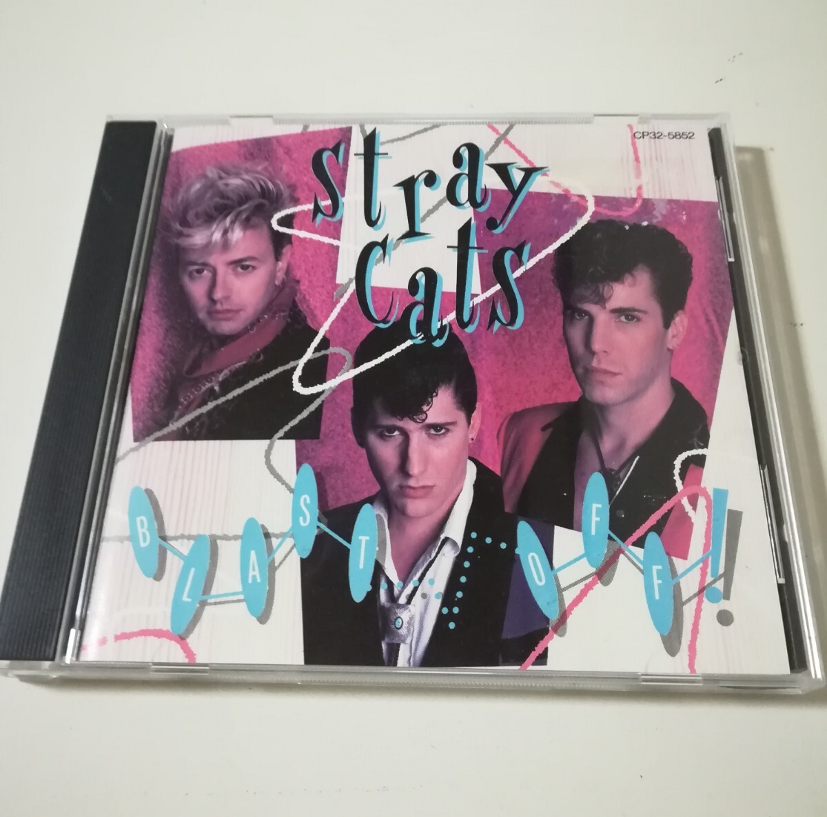 中古 国内CD ストレイ・キャッツ ブラスト・オフ 再結成5thネオ・ロカビリーアルバム ブライアン・セッツァー拍卖