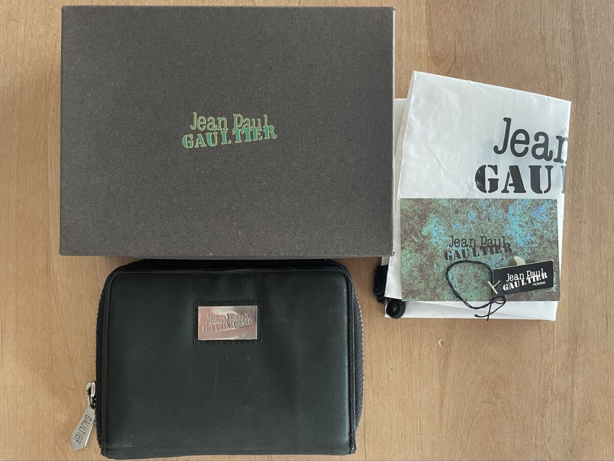 【送料無料】Jean Paul GAULTIER ジャンポールゴルチエ 二つ折り財布拍卖