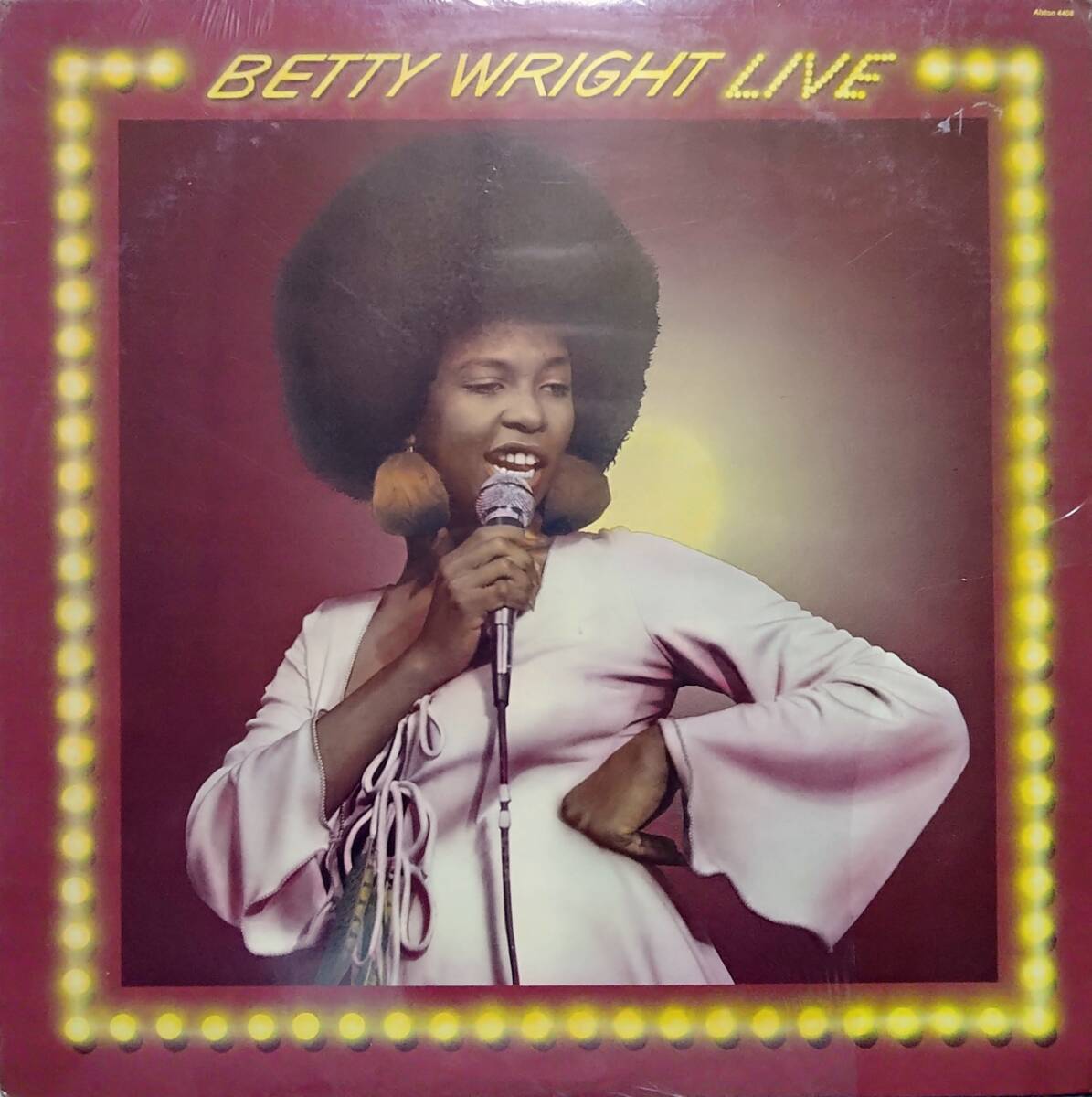 【LP Soul】Betty Wright「Betty Wright Live」オリジナル US盤 未使用 Clean Up Woman 他 収録!拍卖
