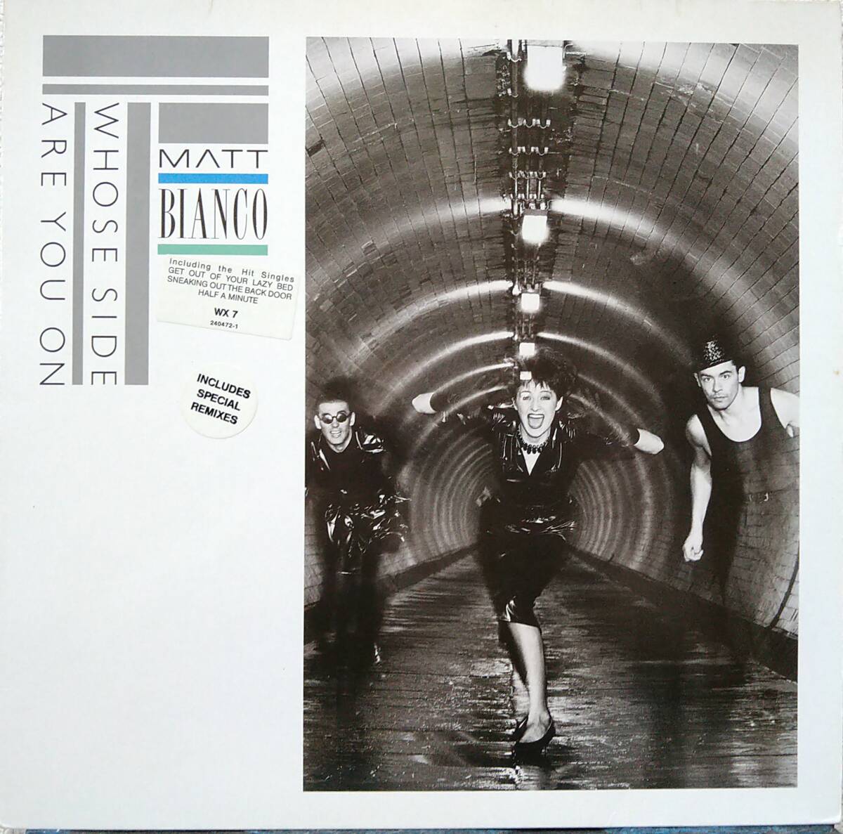 【LP 洋Pop】Matt Bianco「Whose Side Are You On」Germany盤 feat.Basia!拍卖