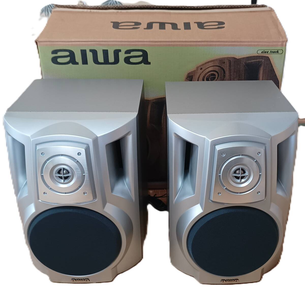 アイワ スピーカ SX-NH220 美品 コンポXR-H220MDのスピーカーです。拍卖