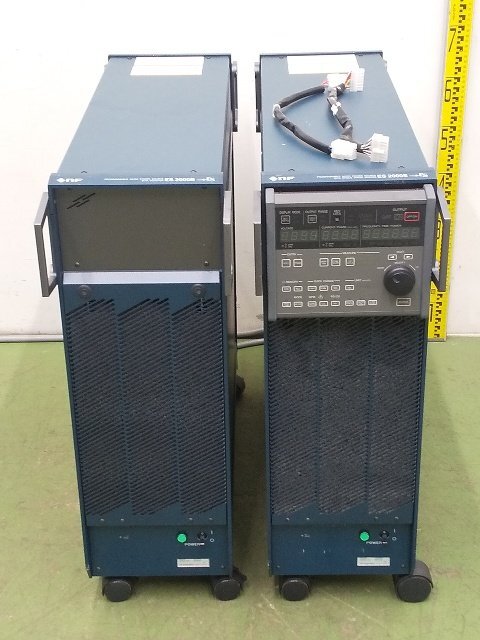 NF回路設計ブロック 電源環境シミュレーター 単相システム ES2000S(単相マスタ) / ES2000B(ブースター) セット 動作良好 A4754拍卖