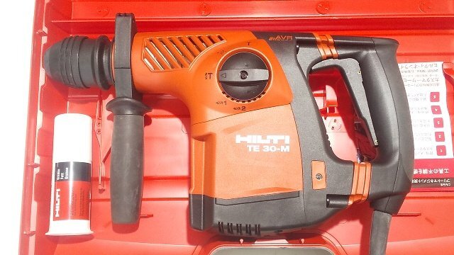 (1円スタート!未使用品) HILTI ヒルティ コンビハンマードリル TE30-M-AVR はつり ハツリ 動作良好 B0730拍卖