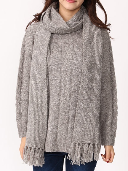 セシルマクビー 新品 ニット グレー拍卖