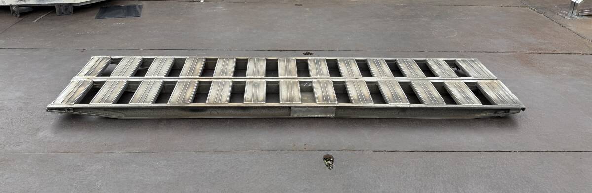 アルミブリッジ★2本★日軽キャリアブリッジ★3300mm★即決★歩み板★橋板★日軽WY7拍卖