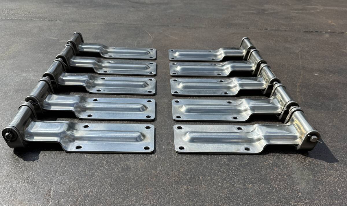 扉蝶番★観音開き★10点セット★扉丁番★ステンレス製★即決★デコトラ★蝶10K32V拍卖