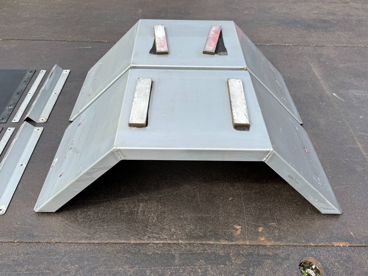 リアフェンダー★左右セット★幅110CM★アルミ製★8点★泥よけ★泥除け★即決★ア37K5拍卖