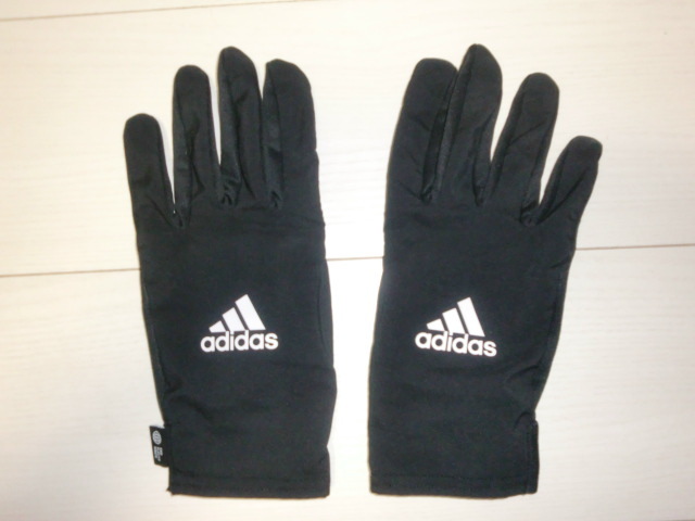 《adidas アディダス》防寒用手袋・スマホ対応グローブ サイズ:L拍卖