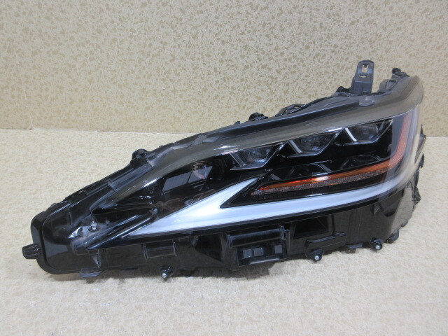 レクサス ES AXZH10/AXZH11 3眼 純正 LED 左 ヘッドライト 刻印:Q 81185-33G31拍卖