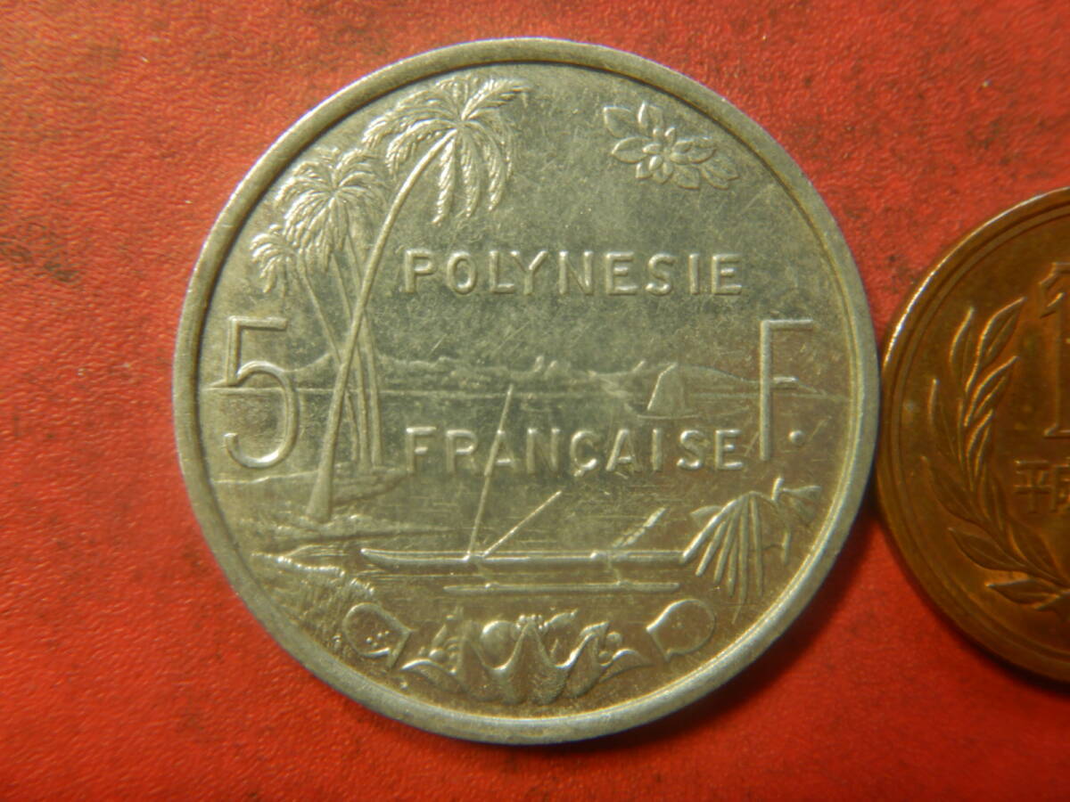 外国・仏領ポリネシア/5フラン・アルミニウム貨(1986年):発行枚数60万枚 251031拍卖