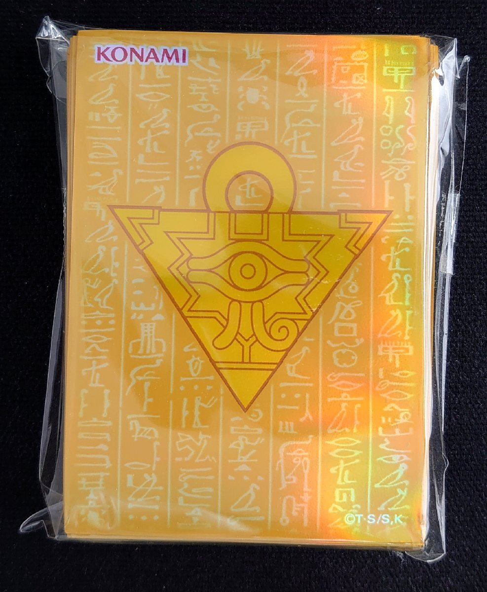 【遊戯王】スリーブ ミレニアムボックス付属 プロテクター 千年パズル 未開封 55枚入り デュエリストカードプロテクター拍卖