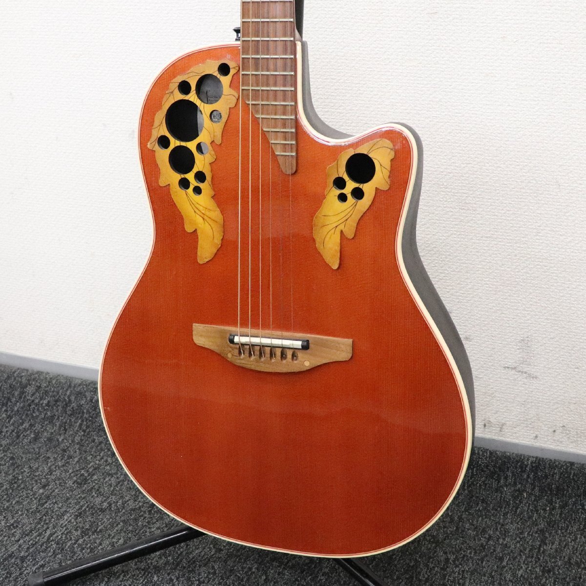 【 C 】2514 Ovation 6868 Elite Standard #501334 エレアコギター オベーション 3088489拍卖