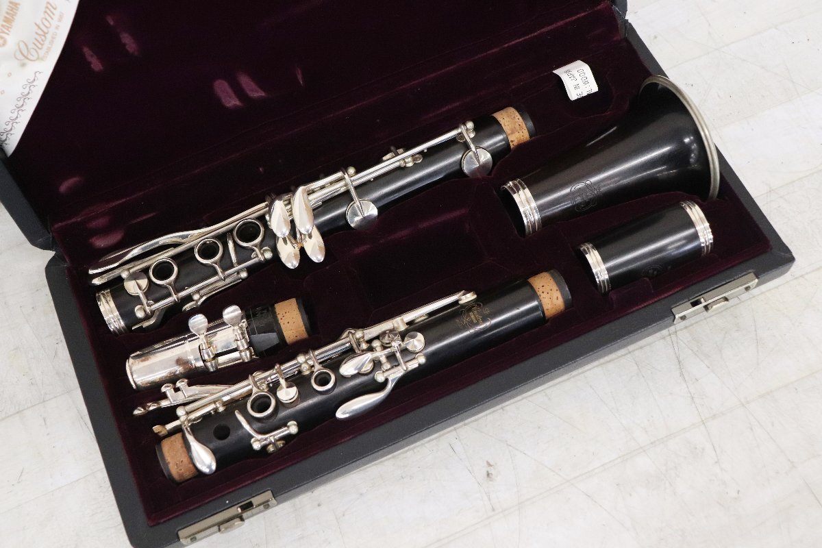 【 C 】2552 YAMAHA SE Custom #14865 クラリネット ヤマハ 3088527拍卖