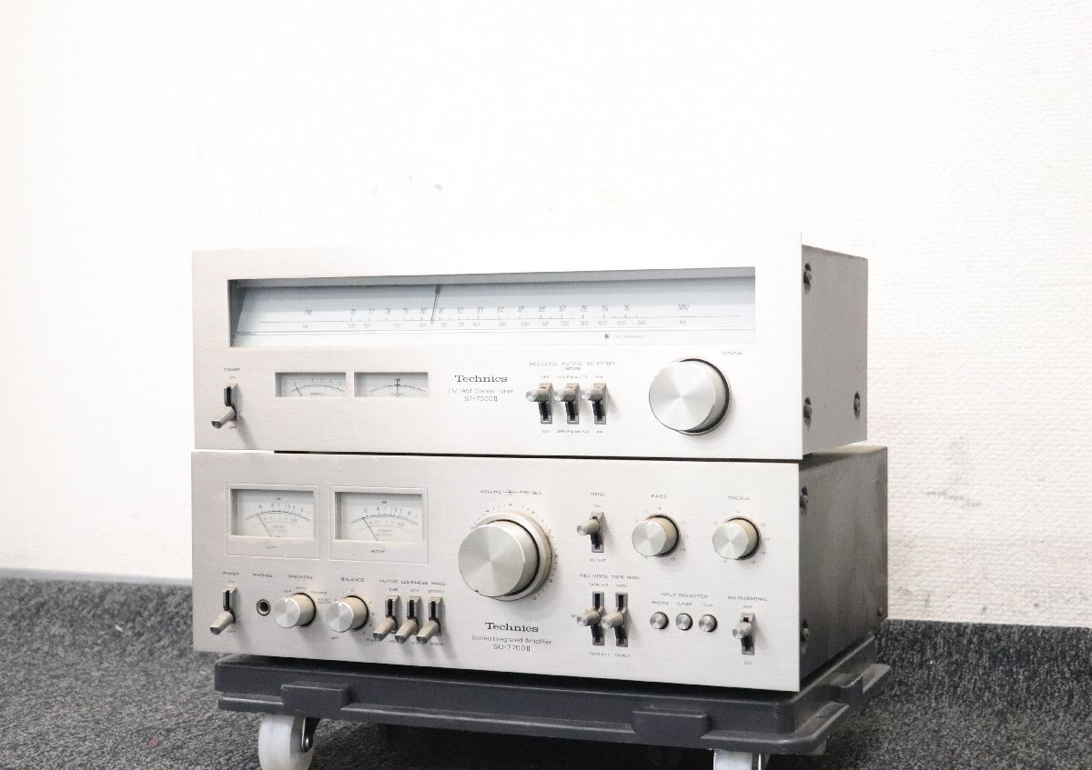 【 J 】2429 Technics ST-7300II/SU-7700II チューナー アンプ テクニクス 3088404拍卖