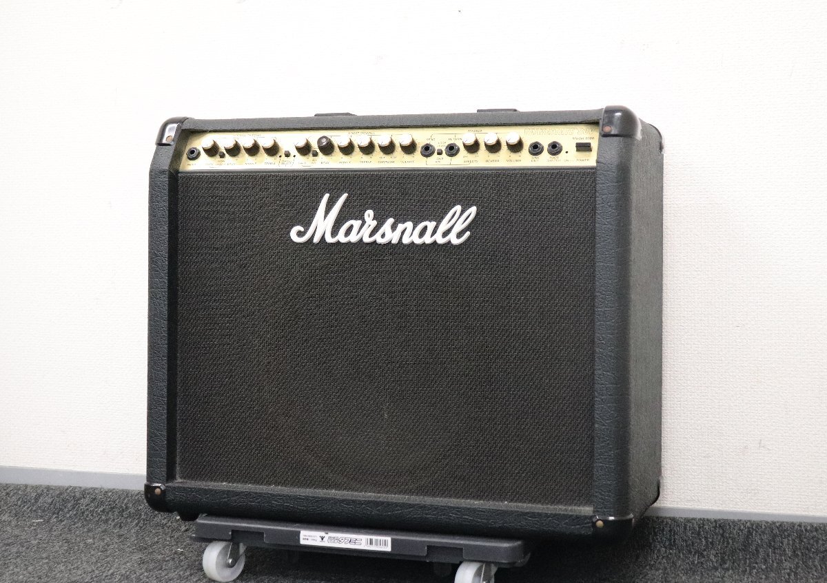 【 J 】2377 Marshall VALVESTATE 8080 ギターアンプ マーシャル フットスイッチ付き 3088344拍卖