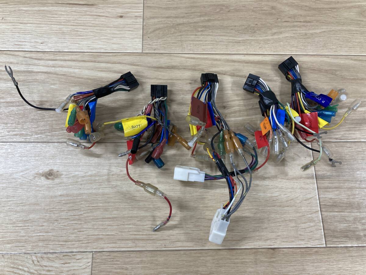 K150 KENWOOD ケンウッド ナビ用? オーディオ用? 電源コード ☆5本セット☆拍卖