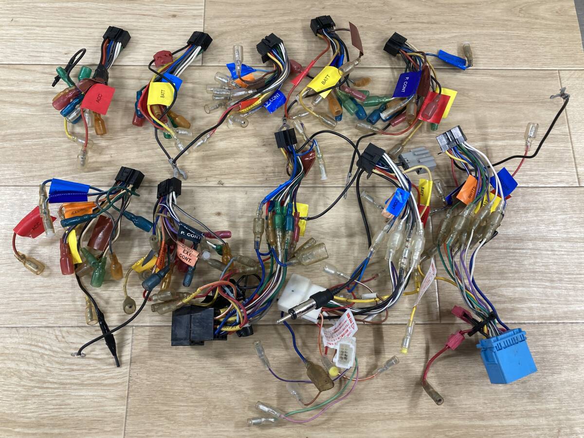 K199 ☆10本セット☆ KENWOOD ケンウッド ナビ用? オーディオ用? 電源コード拍卖