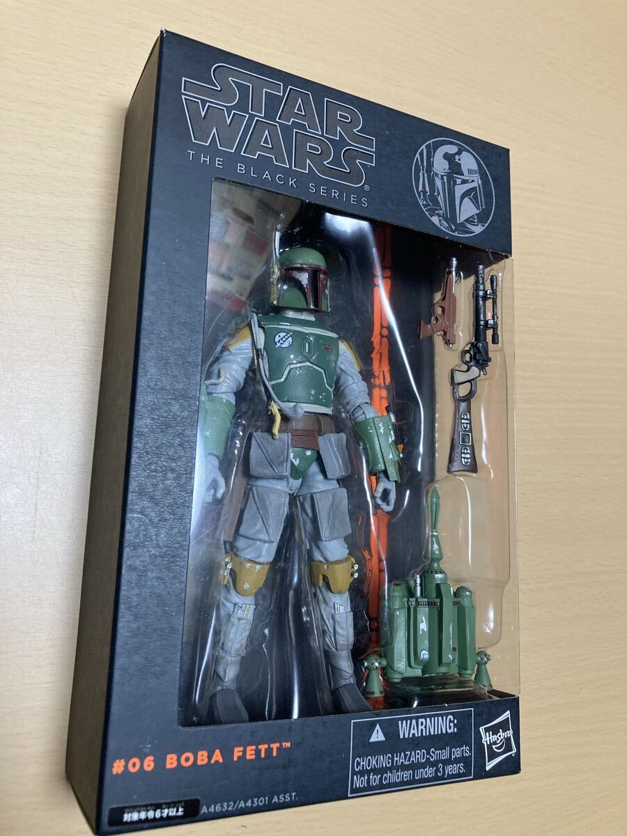 スターウォーズ ハズブロ アクションフィギュア 6インチ ブラックシリーズ ボバ・フェット ボバ 即決拍卖