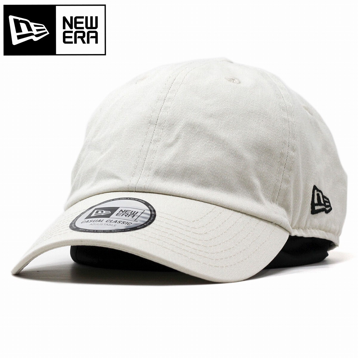 NEWERA キャップ ニューエラ カジュアルクラシック Casual Classic 無地 白 13562024 アイボリー 拍卖