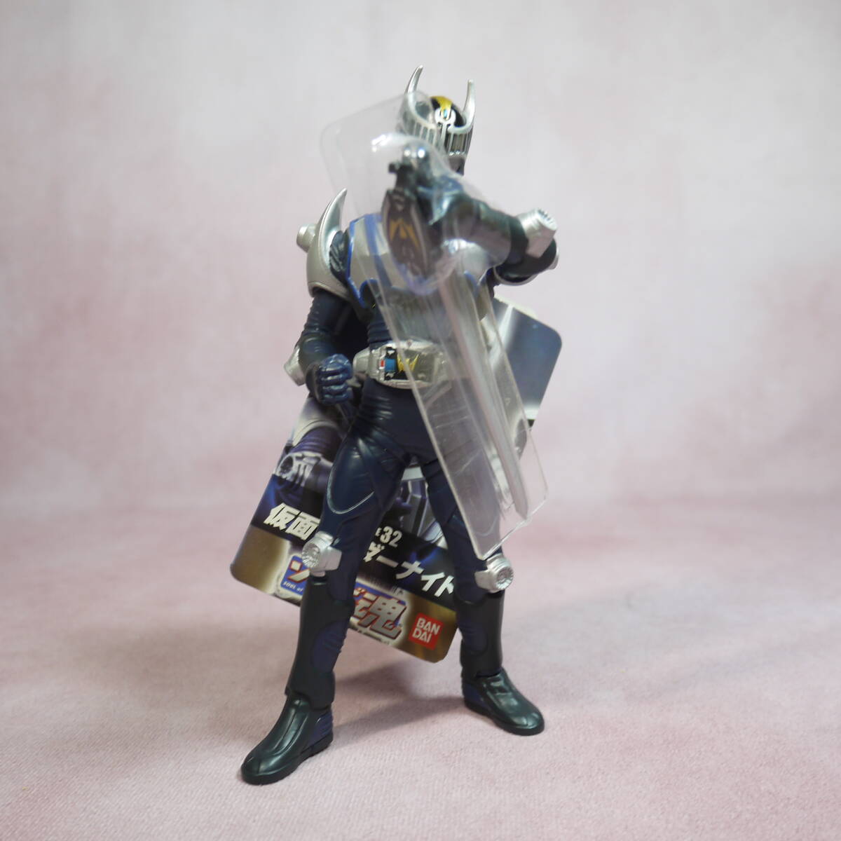 ソフビ魂 仮面ライダーナイト タグ付きソフビ バンダイ 全高16センチ 拍卖