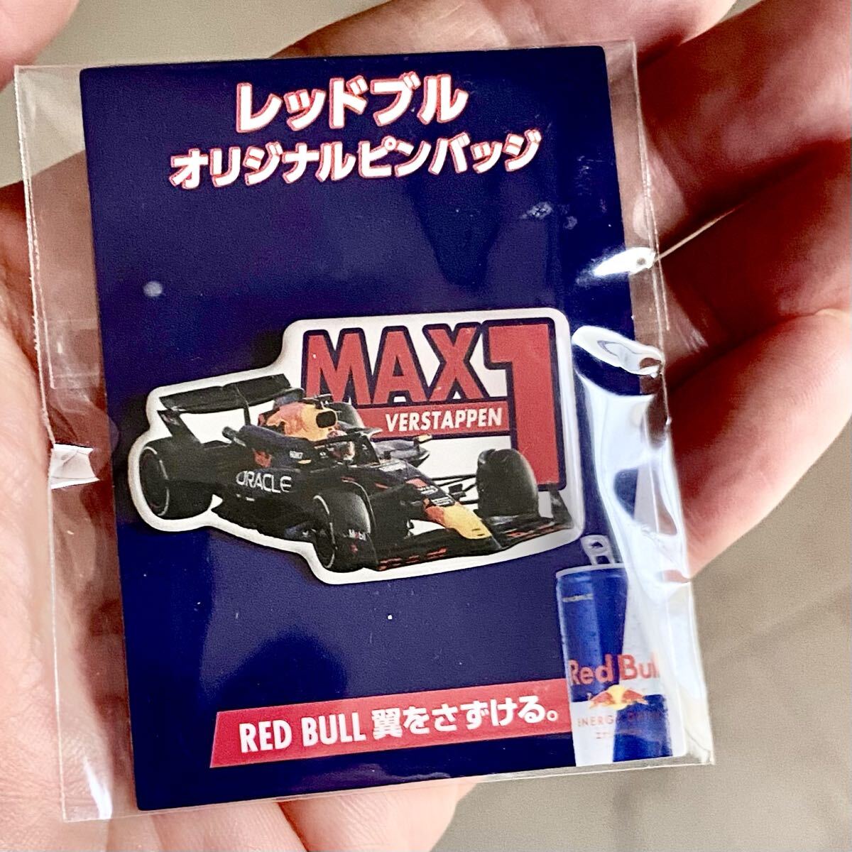 Red Bull レッドブル MAX VERSTAPPEN ピンバッジ 新品未使用 未開封 ピンバッヂ拍卖