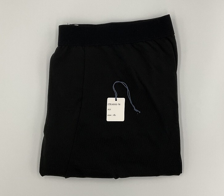 CR16553-76 ZK⑦【特価】新品 大きい メンズ タイツ 2枚組 4L ブラック メンズ拍卖