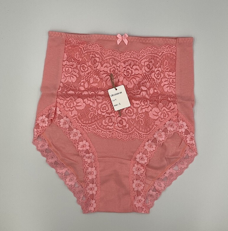 <再値下げ>CR15566-68 IS⑦【特価】新品 ショーツ L 8枚組 イエロー等 レース 花柄 綿100% 深履き ストレッチ おしゃれ レディース拍卖