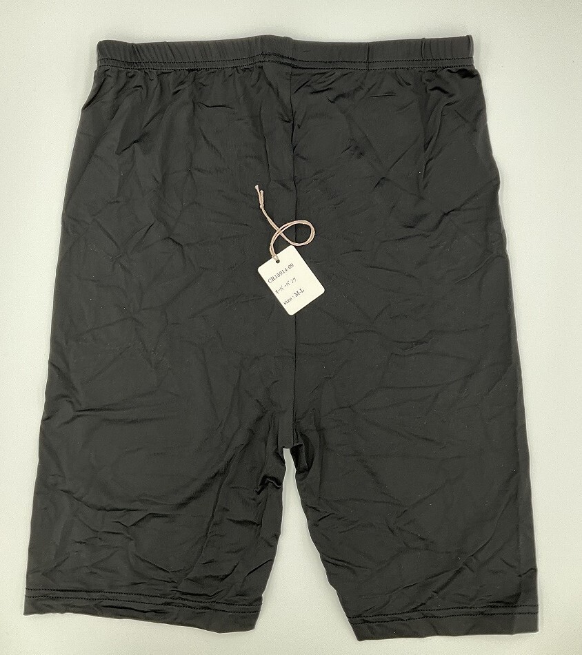 CR15914-69 IS⑦【特価】新品 オーバーパンツ M~L 3枚組 ブラック 深履き ストレッチ シンプル 吸汗速乾 レディース拍卖