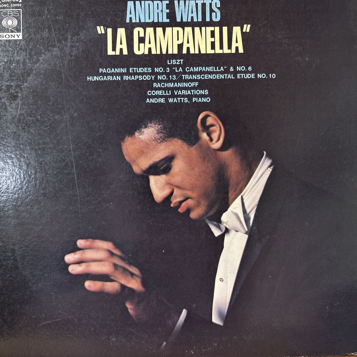 LP 国内盤 アンドレワッツ/ラカンパネラ/CBS/SONY SONC10059拍卖