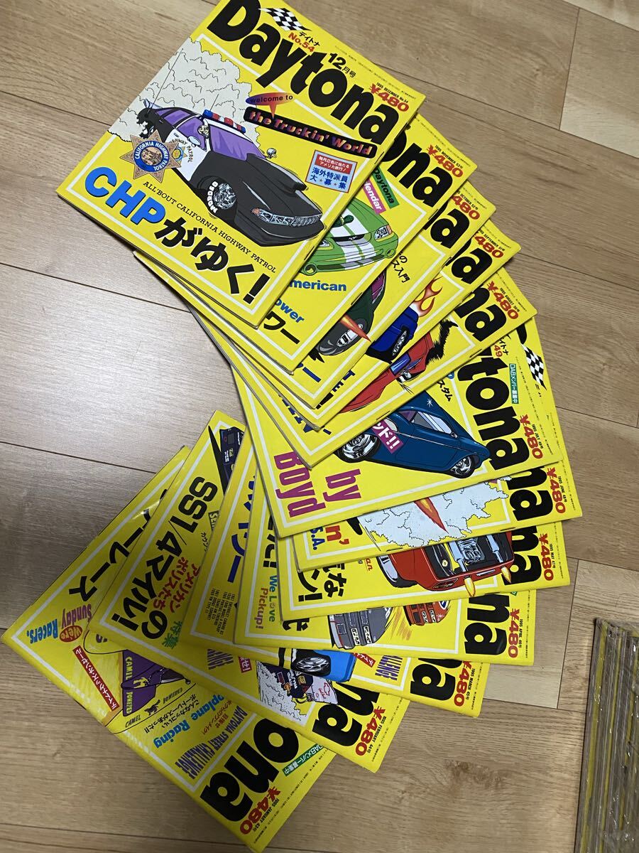 デイトナ Daytona 1995.1〜12 No.67〜78 12冊セット 90年代 所ジョージ アメ車 世田谷ベース MOONEYES拍卖