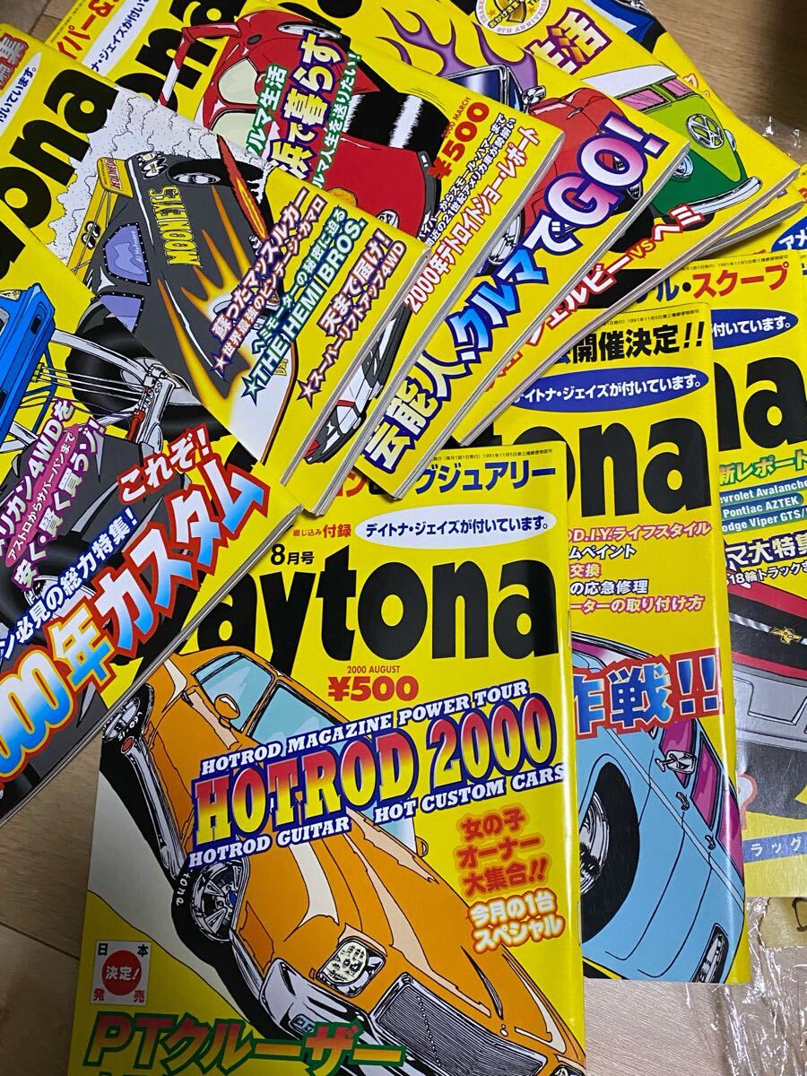 デイトナ Daytona 2000.1〜12 No.103〜No.114 40 12冊セット 所ジョージ アメ車 世田谷ベース アストロ MOONEYES No.106無し拍卖