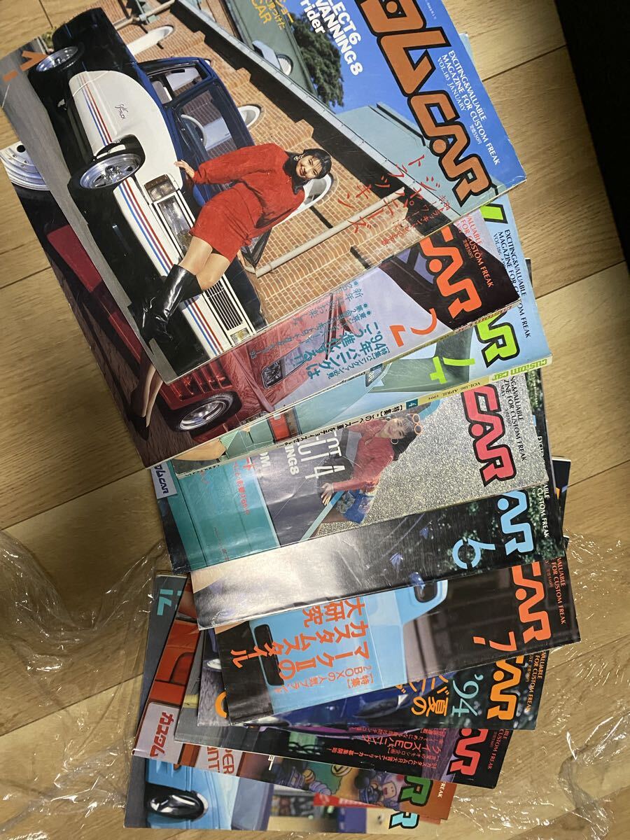 カスタムCAR 1994年 1月〜12月号 vol.183〜194 3月・11月号無10冊セット 90年代 バニング&トラッキン Vanning & Truckin MOONEYES拍卖