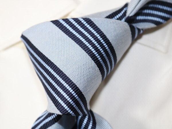 【伊】ls20490/ファビオフェレッティ超絶ハンドメイドレジメンタルネクタイ拍卖