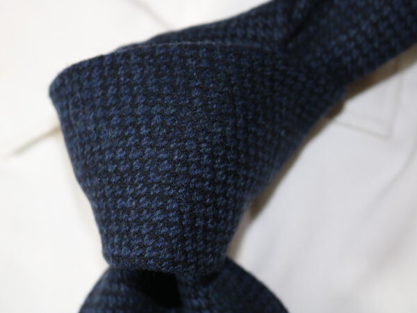 【千/伊】ls20635/fior di cravatta milano逸品カシミヤ混紡ソリッドネクタイ拍卖