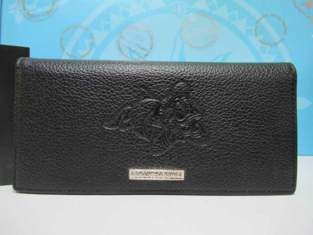 送無 45%引 キングズ バイ サマンサタバサ 限定 ドナルド 牛革 型押 被 長財布 束入 札入 赤 新品 証明書付 サマンサキングズ ディズニー拍卖