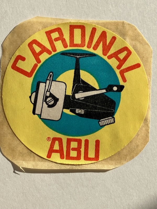 アブ カーディナル33 紙ステッカー 未使用希少品 ABU Cardinal33/44 直径約75mm 状態極上品拍卖