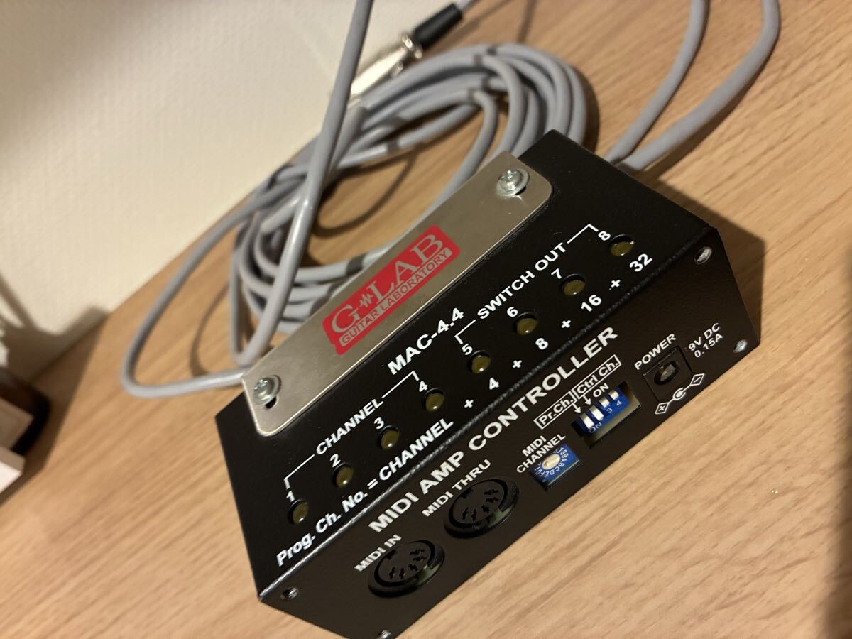 G-LAB MAC-4.4 MIDI Amp Controller Bogner Ecstasy mini amp Gizmo拍卖